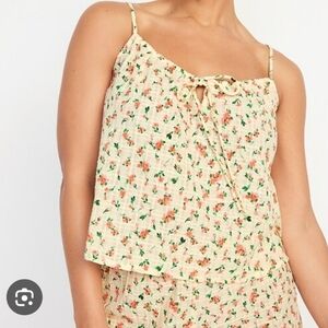 Old Navy Floral Pajama Set